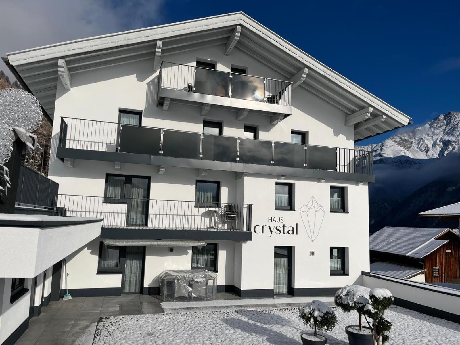 Ferienwohnung Haus Crystal Sölden Exterior foto