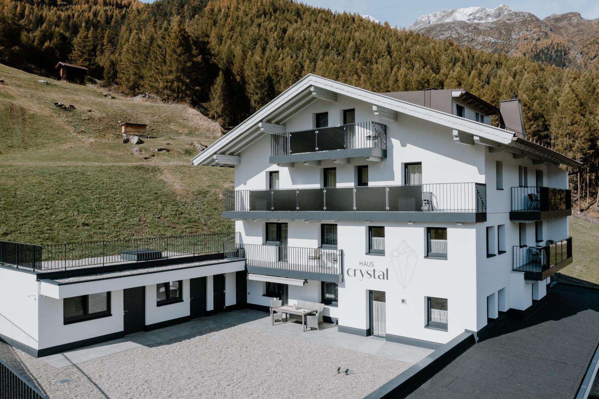 Ferienwohnung Haus Crystal Sölden Exterior foto